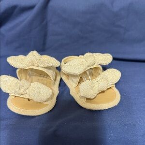Baby Gap Gold Sandals